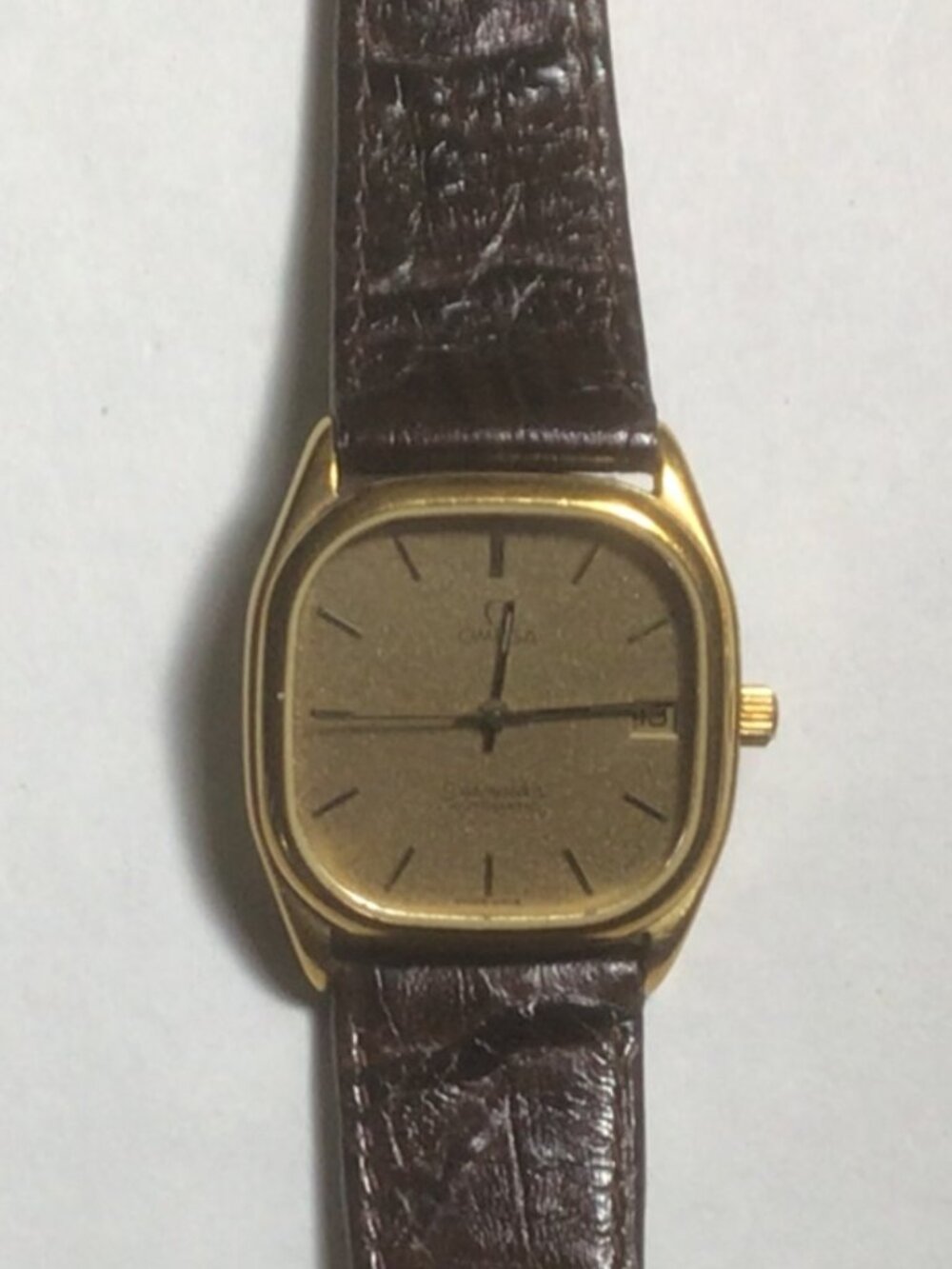 Omega Seamaster Gold Automatic Vintage Watch